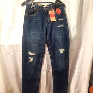 NWT distressed 502 Levi jeans